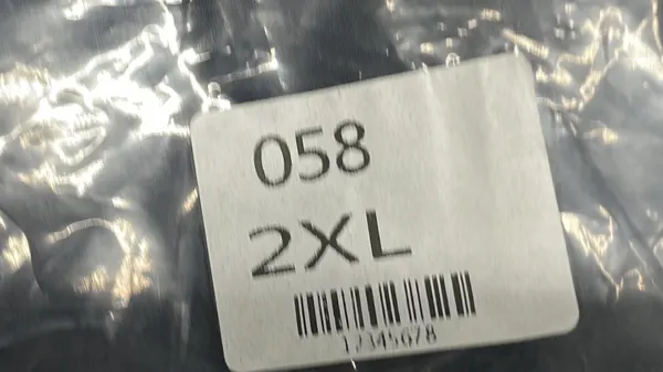 Black Nylon Zip Coach Jacket With Point Collar — warehouse QC photo 1