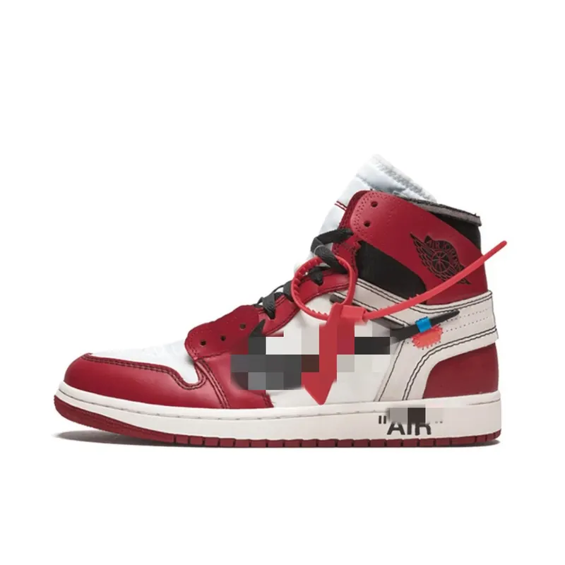Two-Tone Leather Basketball Sneakers — merchant catalogue photo