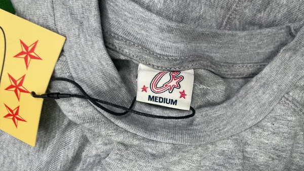Grey Marl Crewneck Sweatshirt And Joggers Set — warehouse QC photo 1