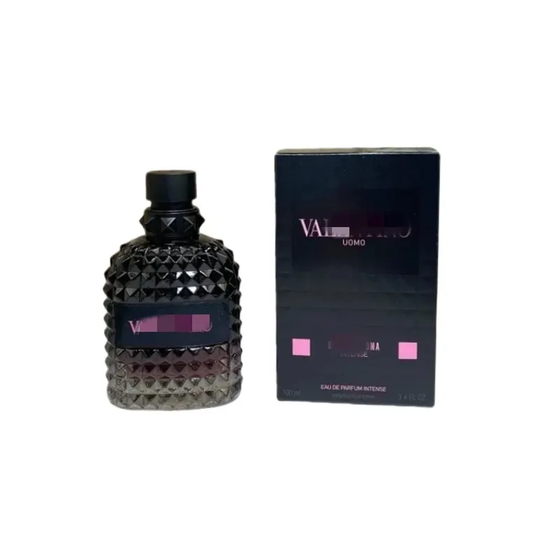 Studded Black Glass Eau De Toilette Bottle — merchant catalogue photo