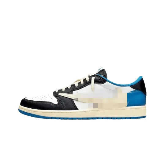 Two-Tone Leather Basketball Sneakers (#2) — merchant catalogue photo