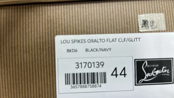 Black Suede Studded Low-Top Sneakers — warehouse QC photo 2