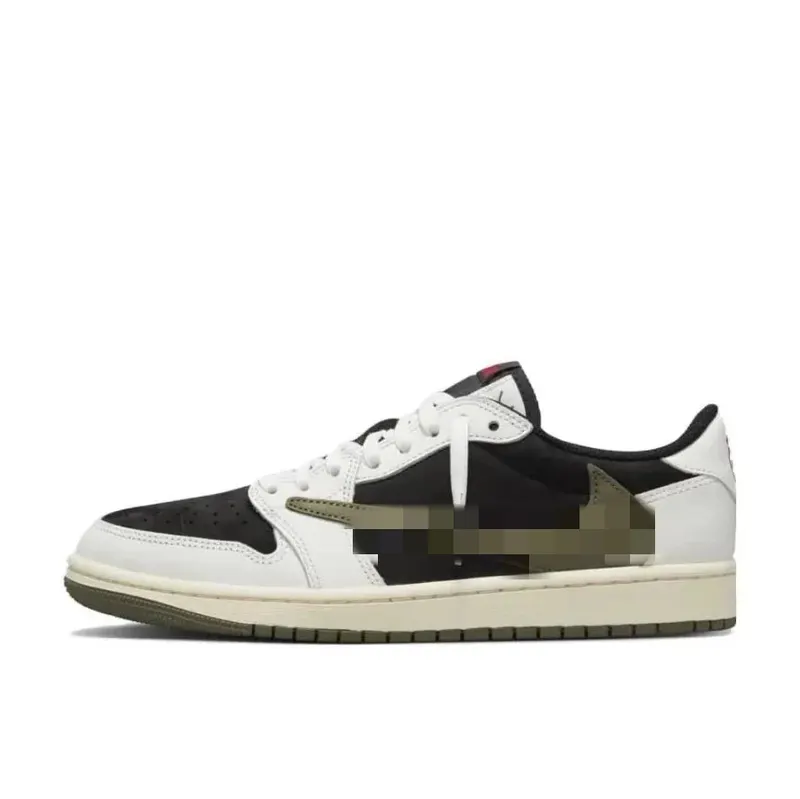 Two-Tone Leather Basketball Sneakers (#5) — merchant catalogue photo