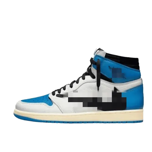 Two-Tone Leather Basketball Sneakers (#6) — merchant catalogue photo