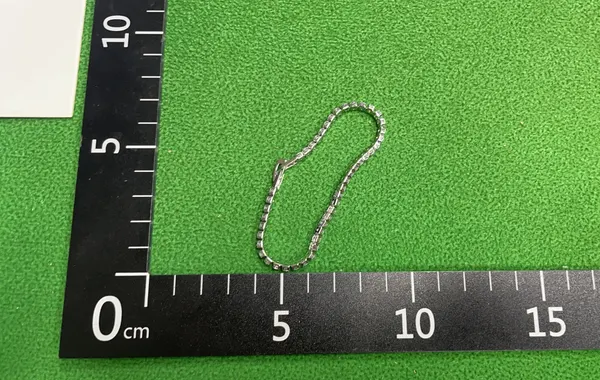 Silver Tone Row Set Crystal Tennis Bracelet — warehouse QC photo 2