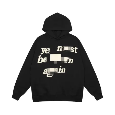 Puff Print Slogan Pullover Hoodie — merchant catalogue photo
