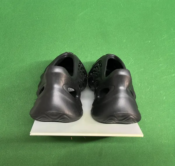 Molded Foam Clogs With Cutout Vents (White) — warehouse QC photo 3