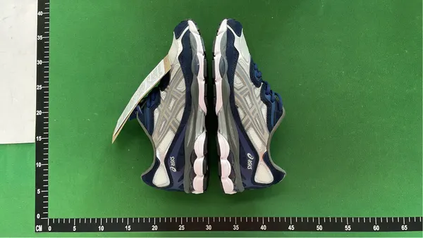 Suede Panel Chunky Retro Running Sneakers — warehouse QC photo 5