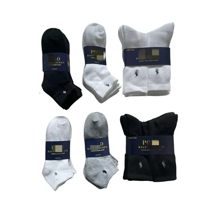 Ribbed Sport Socks Multipack In White And Black — merchant catalogue photo