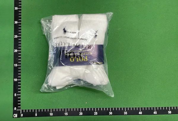 Ribbed Sport Socks Multipack In White And Black — warehouse QC photo 1