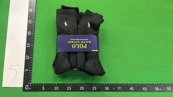 Ribbed Sport Socks Multipack In White And Black — warehouse QC photo 4
