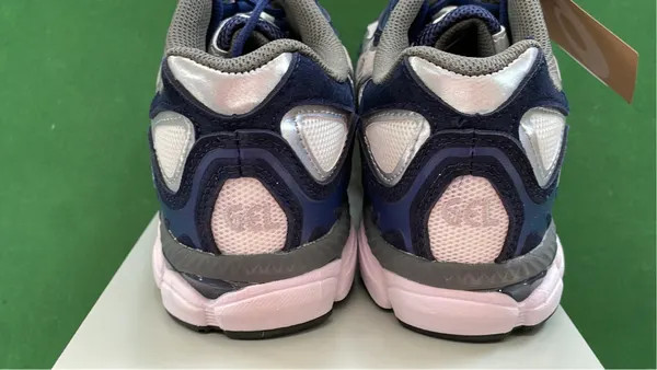Suede Panel Chunky Retro Running Sneakers (#2) — warehouse QC photo 3