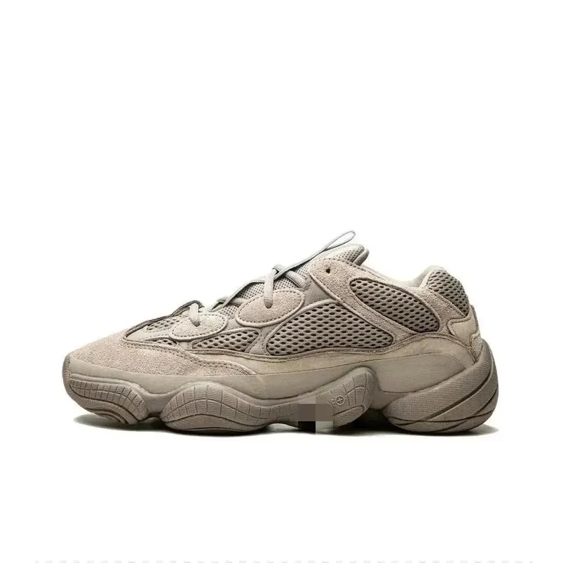 Chunky Suede And Mesh Runner Sneakers — merchant catalogue photo