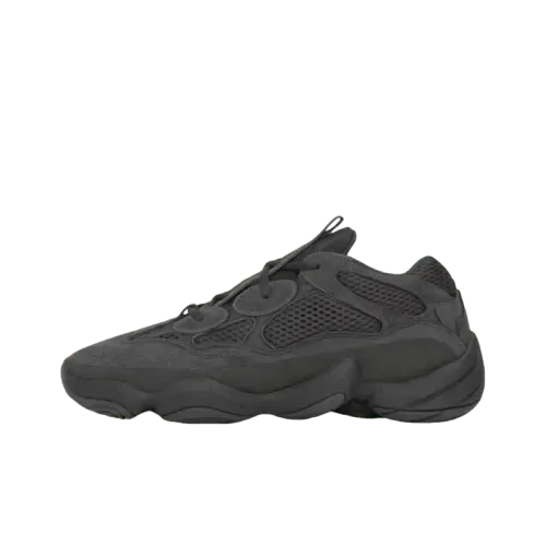 Chunky Suede And Mesh Runner Sneakers (Brown) — merchant catalogue photo