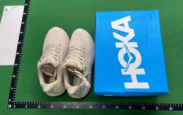 Thick Rocker Sole Cushioned Running Shoes — warehouse QC photo 1