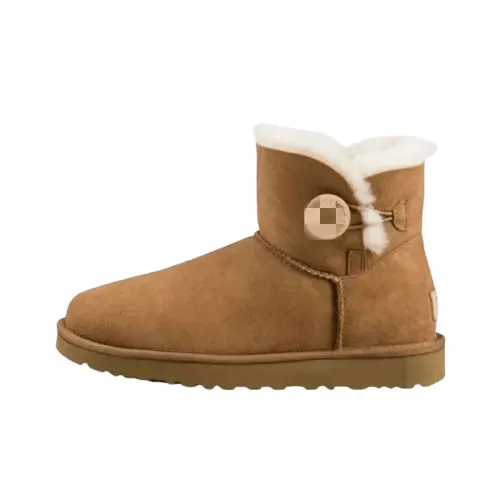 Chestnut Suede Shearling Boots And Platform Mules — merchant catalogue photo