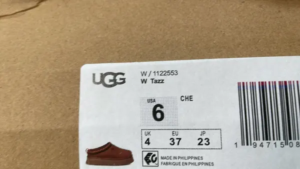 Chestnut Suede Shearling Boots And Platform Mules (#2) — warehouse QC photo 2