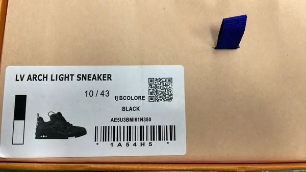 Chunky Skate Sneakers With Layered Panel Overlays — warehouse QC photo 2