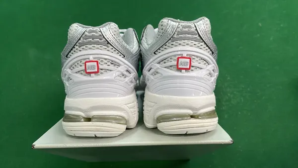 Retro Mesh Dad Sneakers With Suede Overlays — warehouse QC photo 3