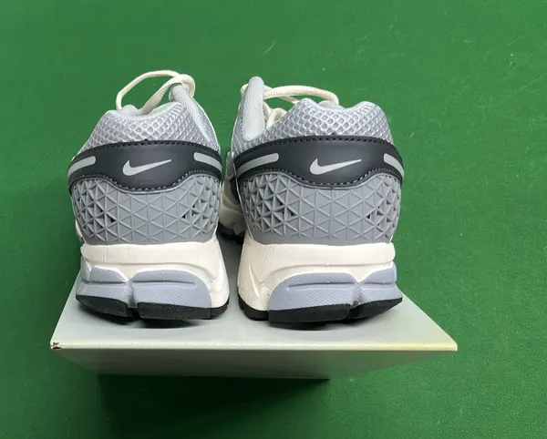 Mesh Retro Running Sneakers In Neutral Tones — warehouse QC photo 3