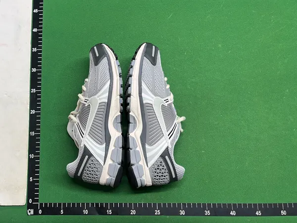Mesh Retro Running Sneakers In Neutral Tones — warehouse QC photo 5
