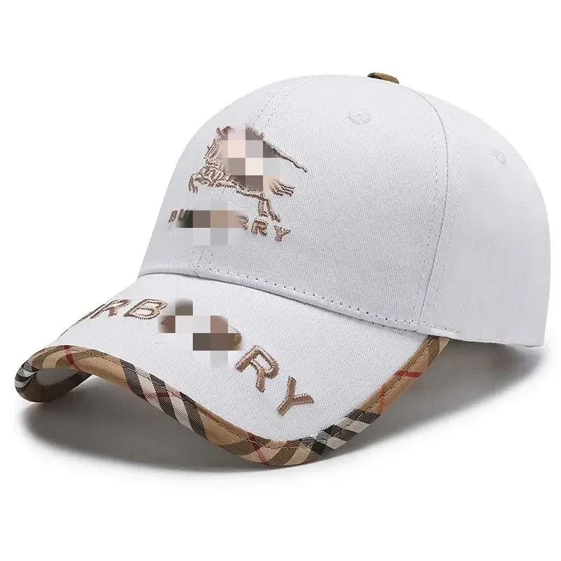 Black Baseball Cap With Check-Trim Brim (Yellow) — merchant catalogue photo