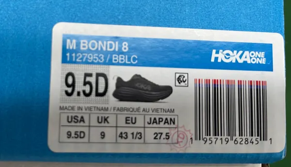 Max-Cushion Running Shoes With Rockered Sole (Black) — warehouse QC photo 2