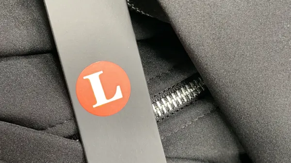 Black Hooded Zip Jacket With Sleeve Badge — warehouse QC photo 5