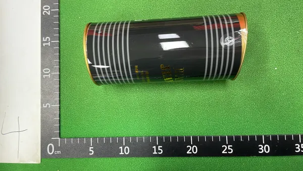 Perfume Spray In Black Torso-Shaped Glass Bottle — warehouse QC photo 2