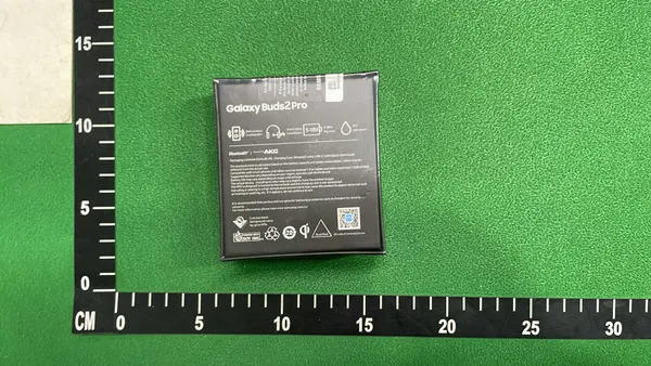 Bean-Shaped Wireless Earbuds With Charging Case — warehouse QC photo 2