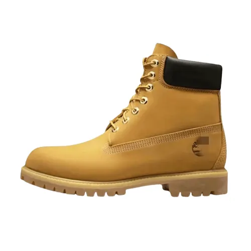 Six-Inch Lace-Up Nubuck Work Boots — merchant catalogue photo