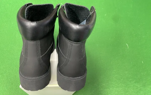 Six-Inch Lace-Up Nubuck Work Boots — warehouse QC photo 3
