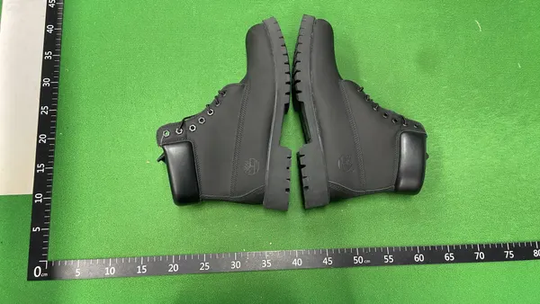 Six-Inch Lace-Up Nubuck Work Boots — warehouse QC photo 5