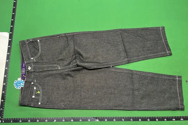 Heather Grey Hooded Sweatsuit Set — warehouse QC photo 2
