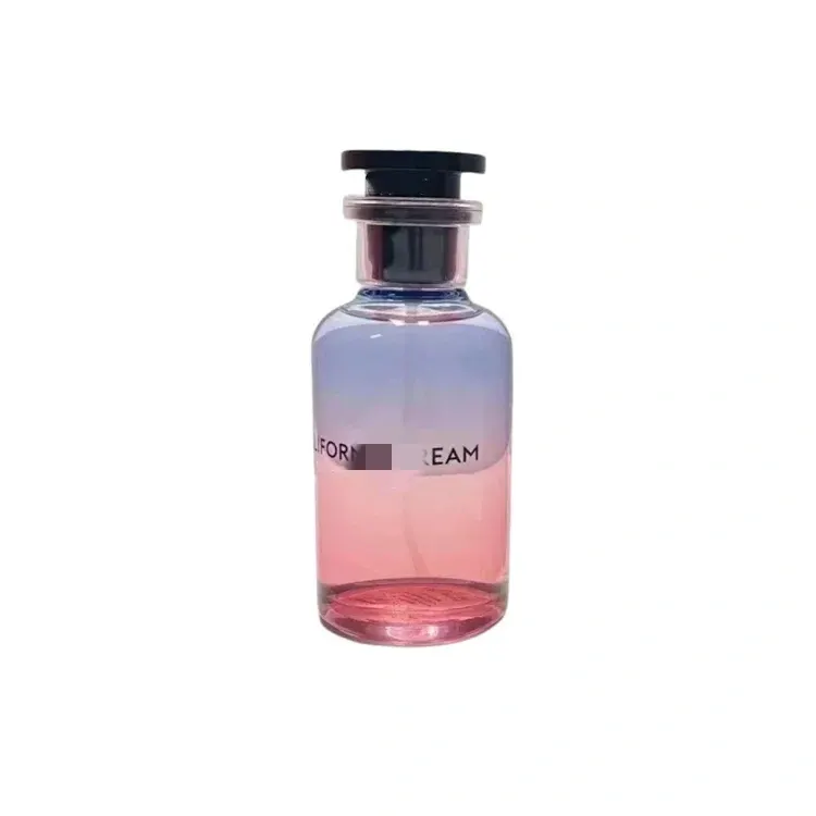 Pink Gradient Perfume In Glass Bottle — merchant catalogue photo