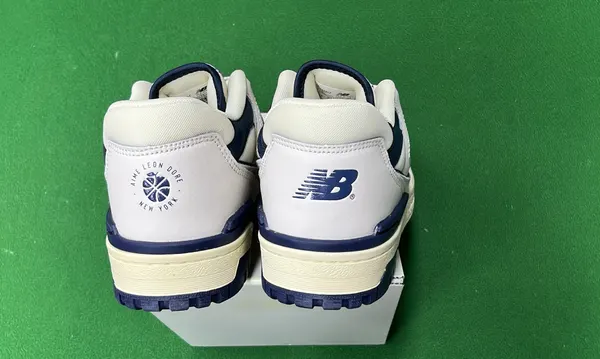 White Leather Low-Top Court Sneakers (36–45) — warehouse QC photo 3