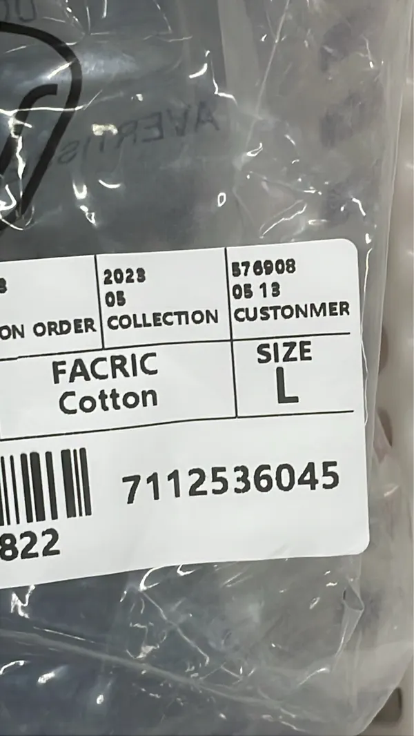 Black Hoodie With Gothic Script Back Print — warehouse QC photo 1