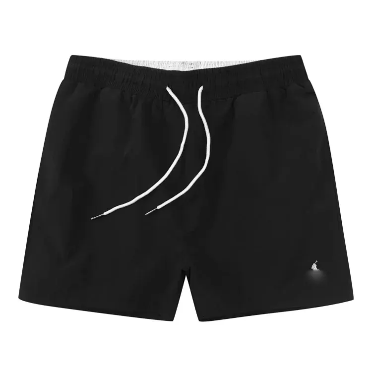 Light Blue Drawstring Beach Shorts — merchant catalogue photo
