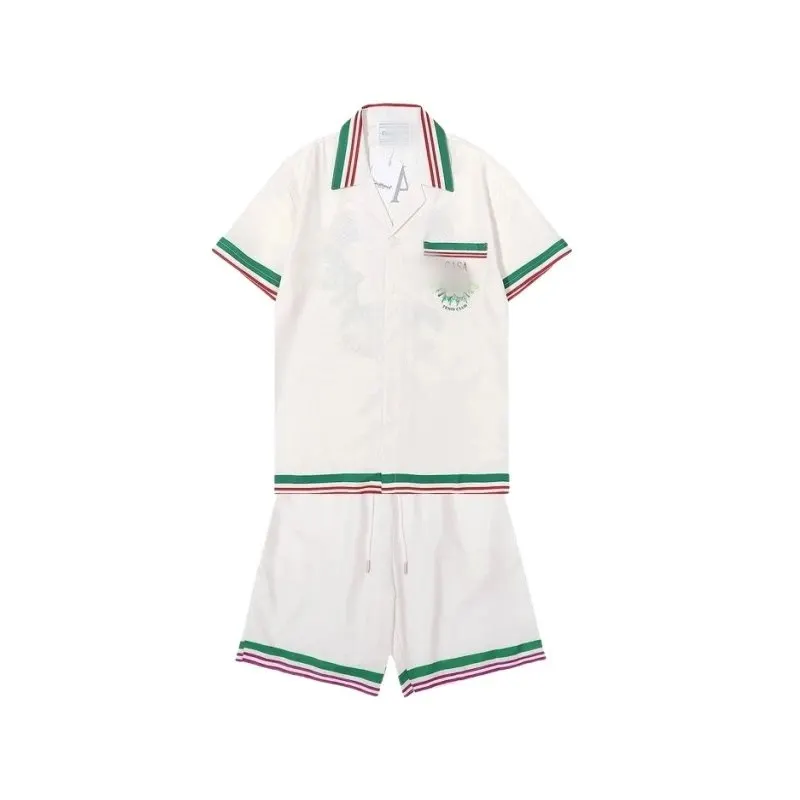Printed Short-Sleeve Shirt And Shorts Set — merchant catalogue photo