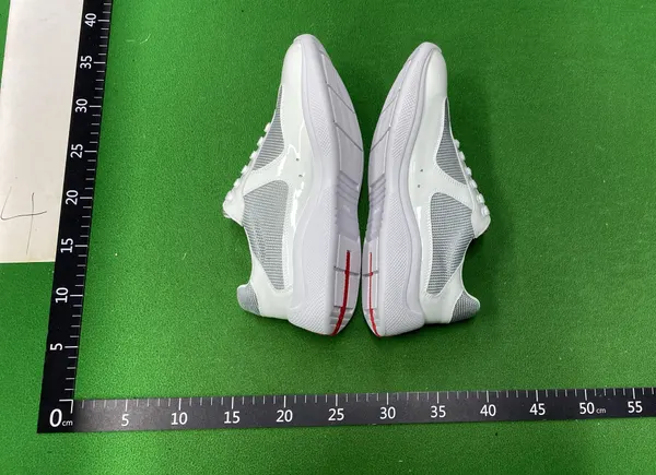 Navy Patent And Mesh Low-Top Sneakers — warehouse QC photo 4