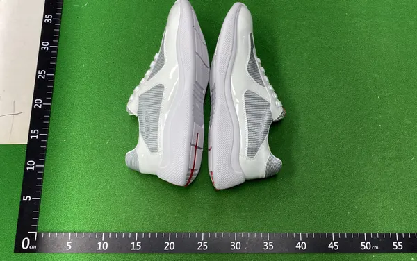 Navy Patent And Mesh Low-Top Sneakers — warehouse QC photo 5