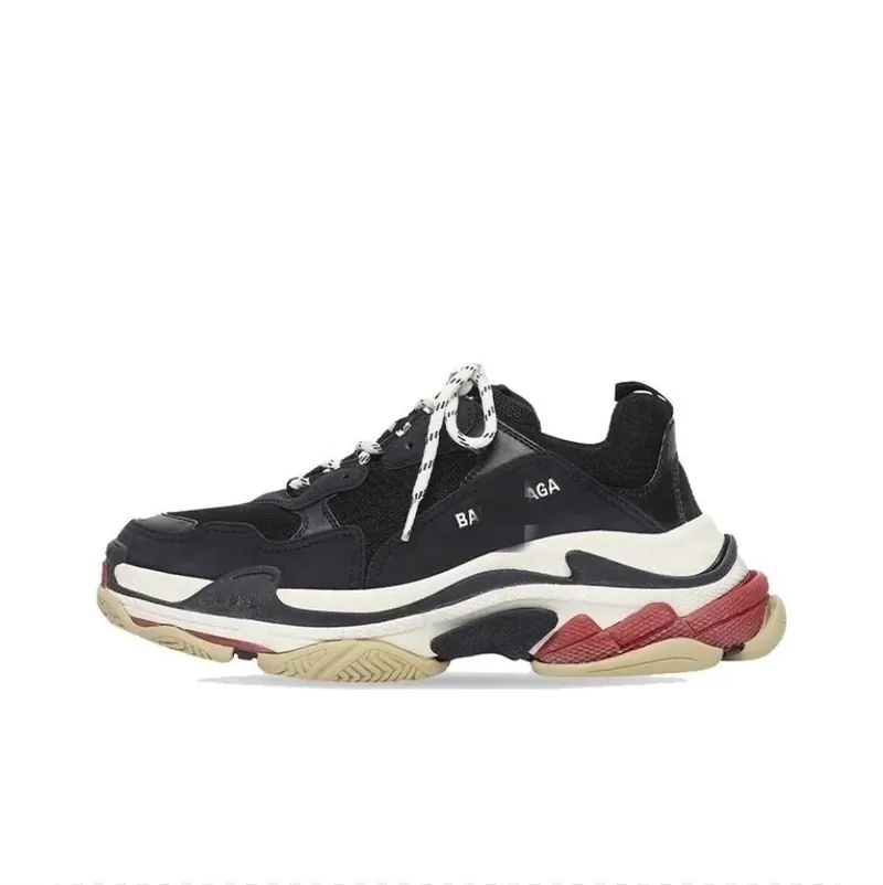 Chunky Layered Dad Sneakers With Stacked Sole — merchant catalogue photo