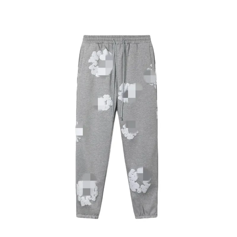 Floral Wreath Print Hooded Sweatshirt Set (Pink) — merchant catalogue photo