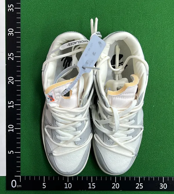 Deconstructed Low-Top Sneakers With Zip Tie (#3) — warehouse QC photo 6