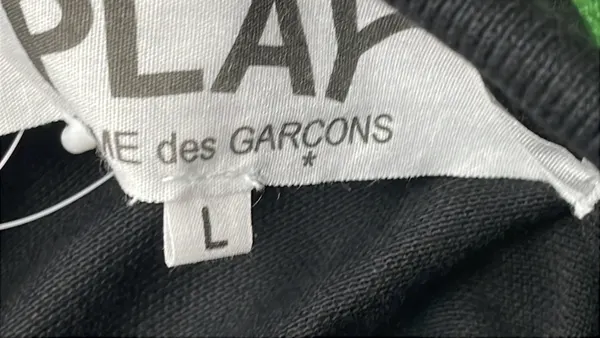 Grey Short-Sleeve Polo Shirt With Chest Patch — warehouse QC photo 1