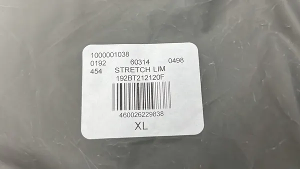 Heather Gray Crewneck Sweatshirt With Back Print — warehouse QC photo 1