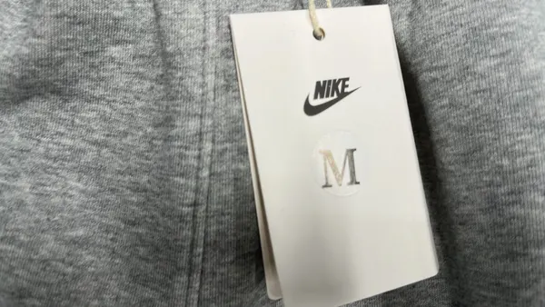 Faded Black Fleece Jogger Sweatpants — warehouse QC photo 5