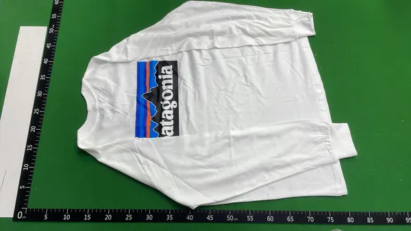 Blue Long-Sleeve Pullover With Back Landscape Print — warehouse QC photo 3