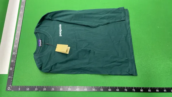 Blue Long-Sleeve Pullover With Back Landscape Print — warehouse QC photo 5