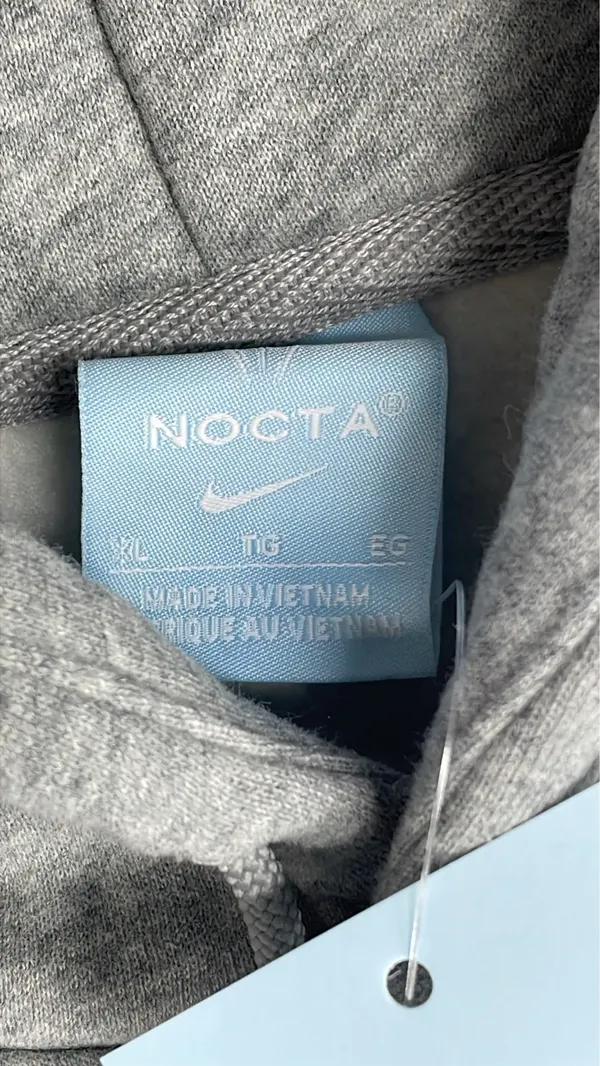 Blue Pullover Hoodie With Kangaroo Pocket — warehouse QC photo 1